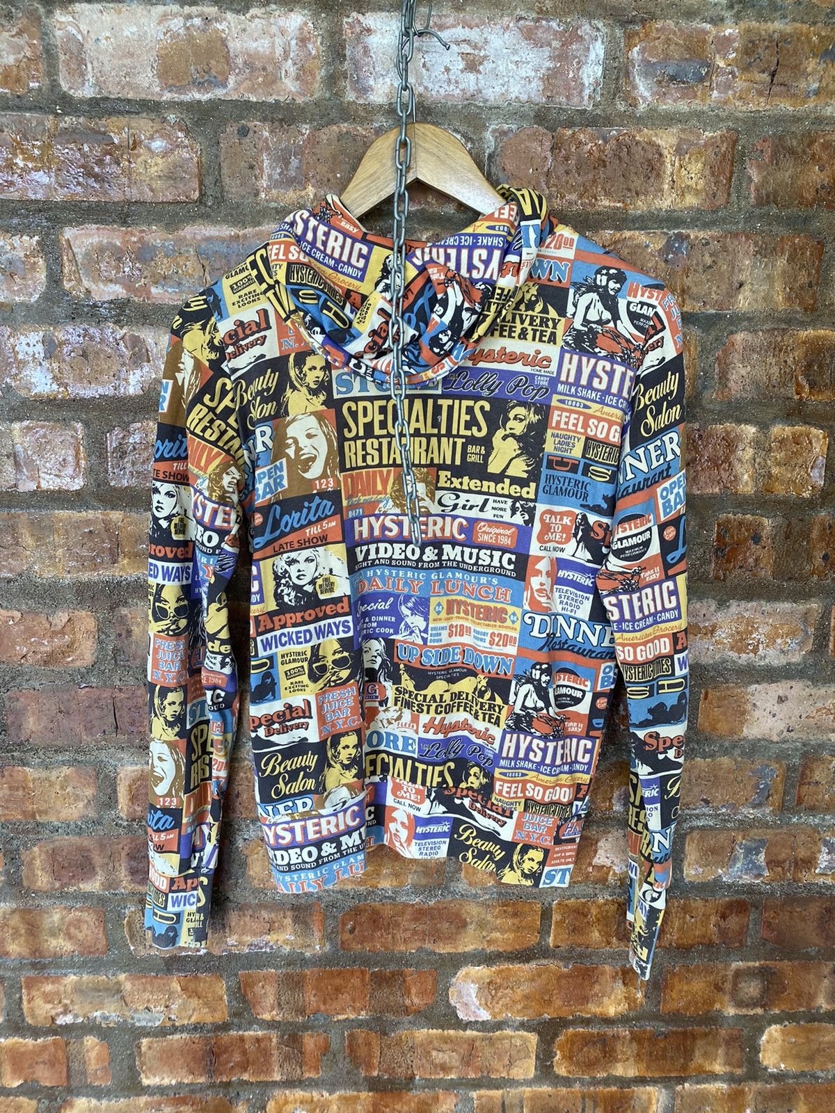 Hysteric Glamour Iconic Hysteric all logo hoodie Size M / US 6-8 / IT 42-44 - 11 Thumbnail