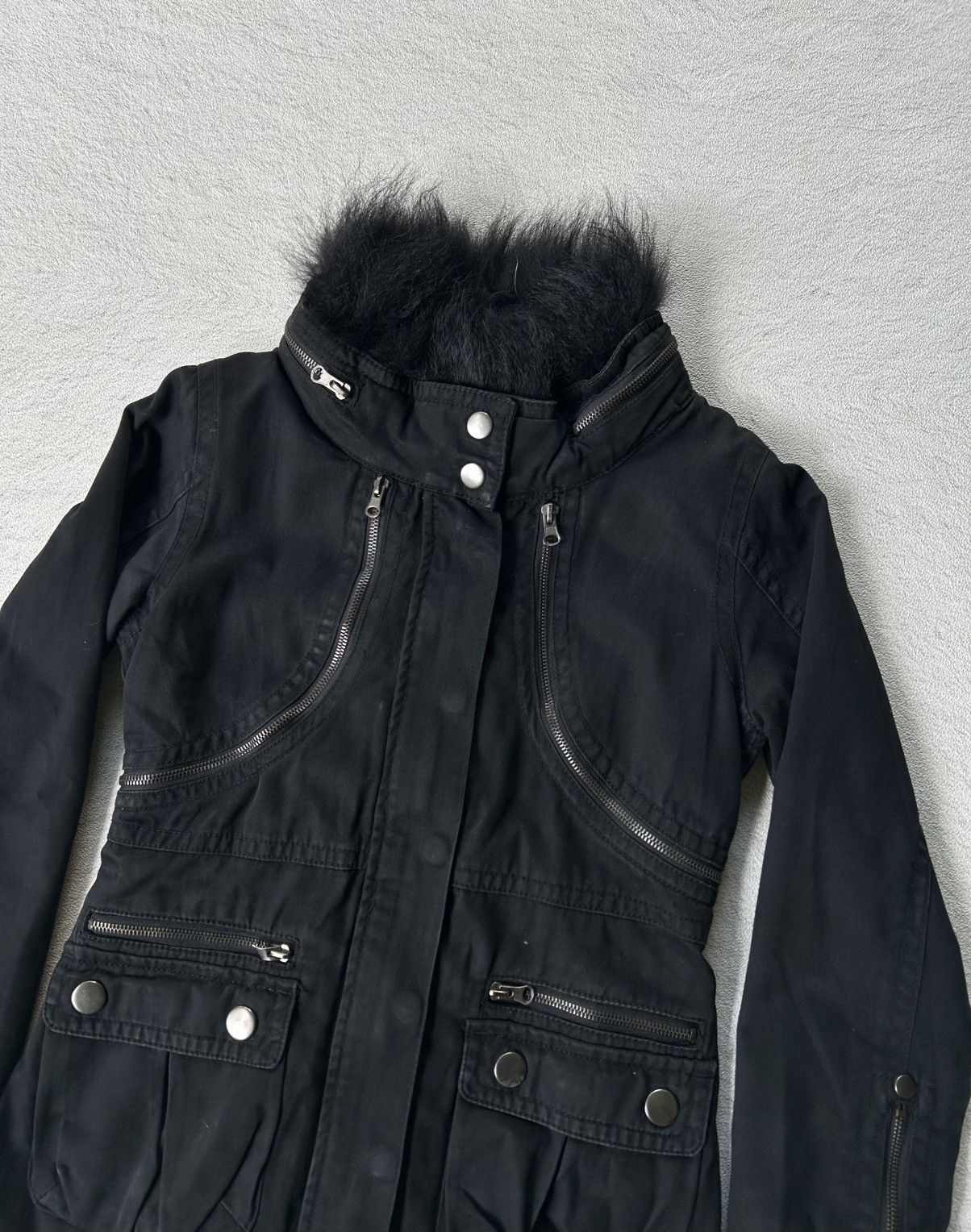 Lip Service 2000s Lip Service Vkei Fur Jacket Size US M / EU 48-50 / 2 - 2 Thumbnail