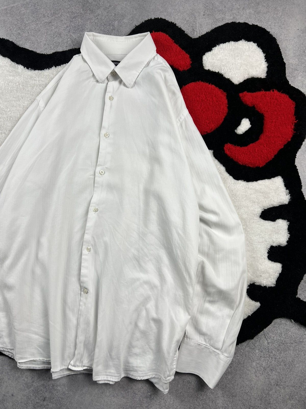 Karl Lagerfeld Vintage Karl Lagerfeld Old Money Button Up Y2K Shirt Size US L / EU 52-54 / 3 - 3 Thumbnail