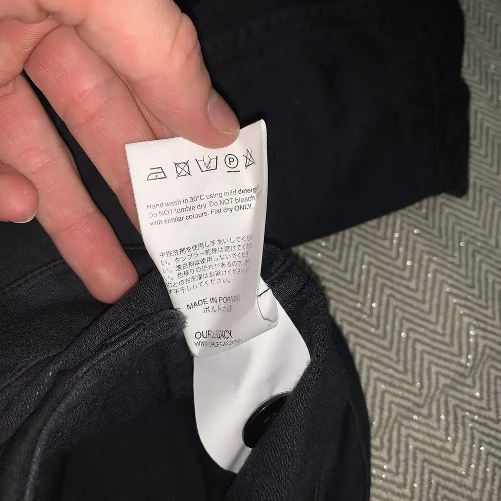 Our Legacy Our Legacy BUTA BLOUSON WASHED BLACK 50 Size US M / EU 48-50 / 2 - 4 Thumbnail