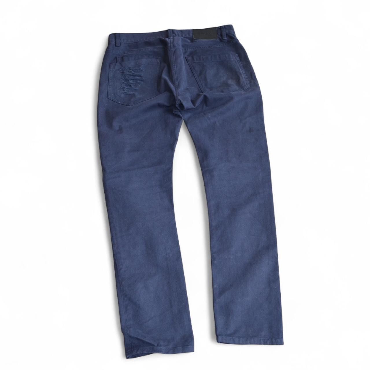 Helmut Lang Helmut Lang dark navy slim denim jeans 100% cotton 32 Size US 32 / EU 48 - 7 Thumbnail