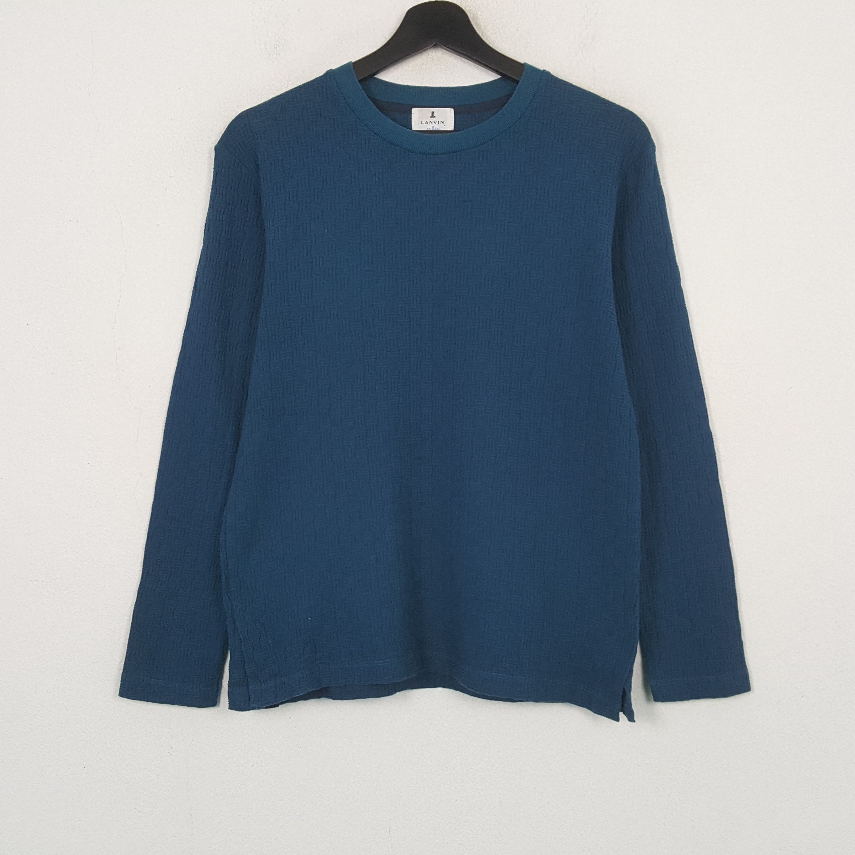 Lanvin Lanvin Long Sleeve Tshirt RR26 Size US M / EU 48-50 / 2 - 1 Thumbnail
