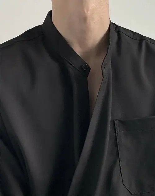 Japanese Brand Masumizu x Sara Cleanfit retro fashion wrap shirt Size US M / EU 48-50 / 2 - 6 Thumbnail