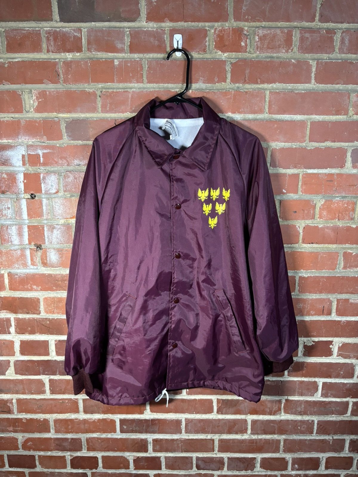 Rowing Blazers Griffon Rugby Coaches Button Jacket Sz L