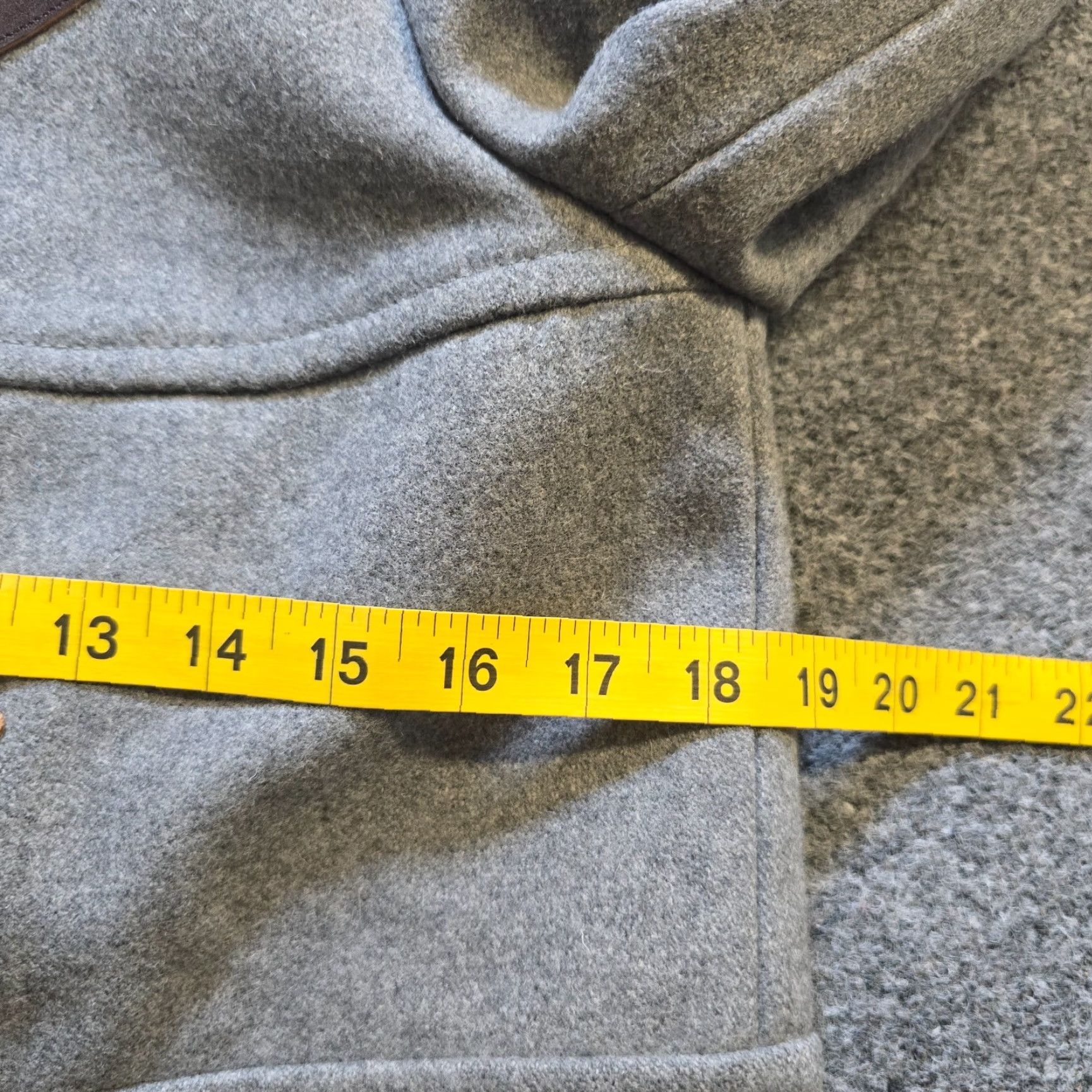 J.Crew J Crew Jacket Womens 2 Gray Melton Wool Stadium Cloth Toggles Zip Hooded Capsule Jacket Size XS / US 0-2 / IT 36-38 - 5 Thumbnail