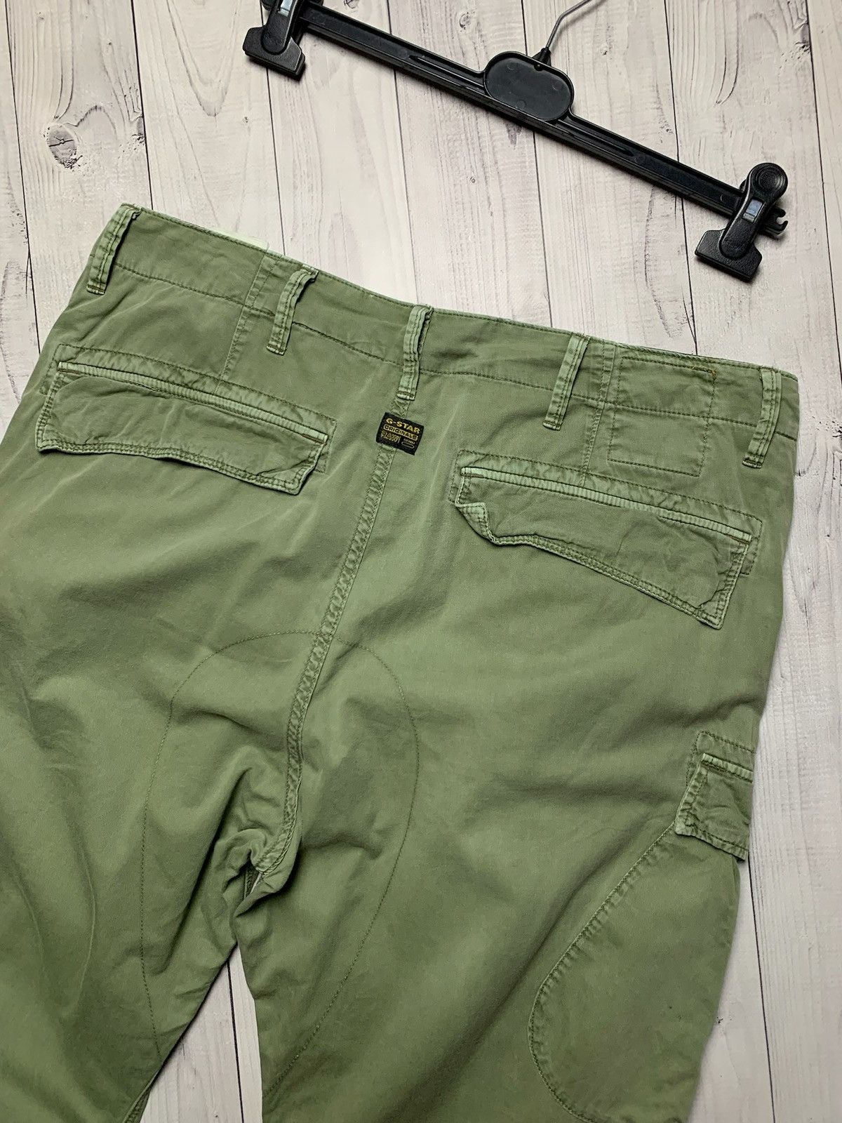 G-Star × Vintage Vintage G-Star cargo pants drill rare khaki rare 34/32 Size US 34 / EU 50 - 6 Thumbnail