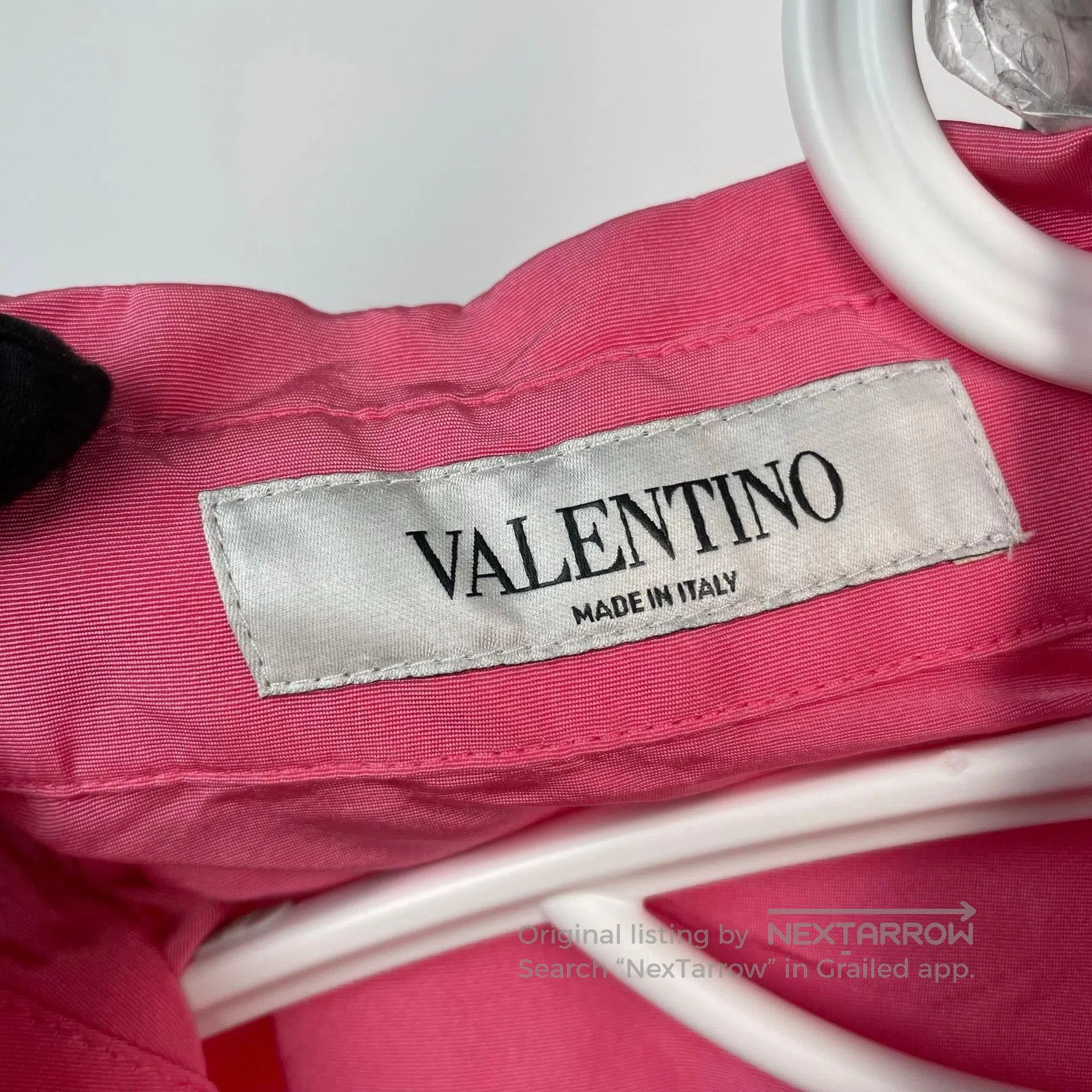 Valentino Valentino Pink Oversized Shirt Jacket| Size M / US 6-8 / IT 42-44 - 4 Thumbnail