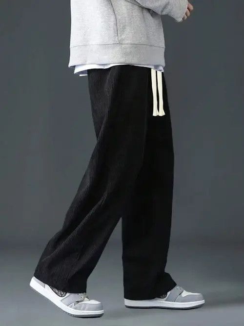Japanese Brand Kuriyama x Ema Straight-Leg Pants Casual fit trousers Size US 34 / EU 50 - 5 Thumbnail