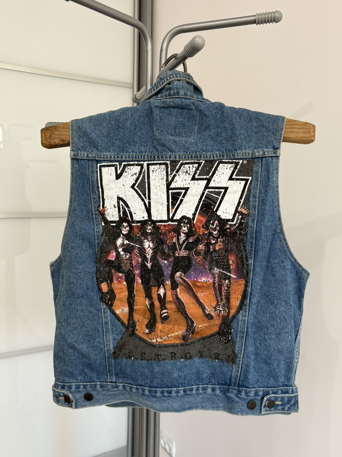 Band Tees Wrangler vintage vest denim kiss custom Size US M / EU 48-50 / 2 - 1 Thumbnail