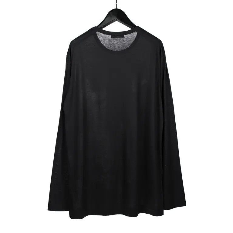 Yohji Yamamoto AW21 Pour Homme Long Sleeve T-shirt Size US L / EU 52-54 / 3 - 2 Thumbnail
