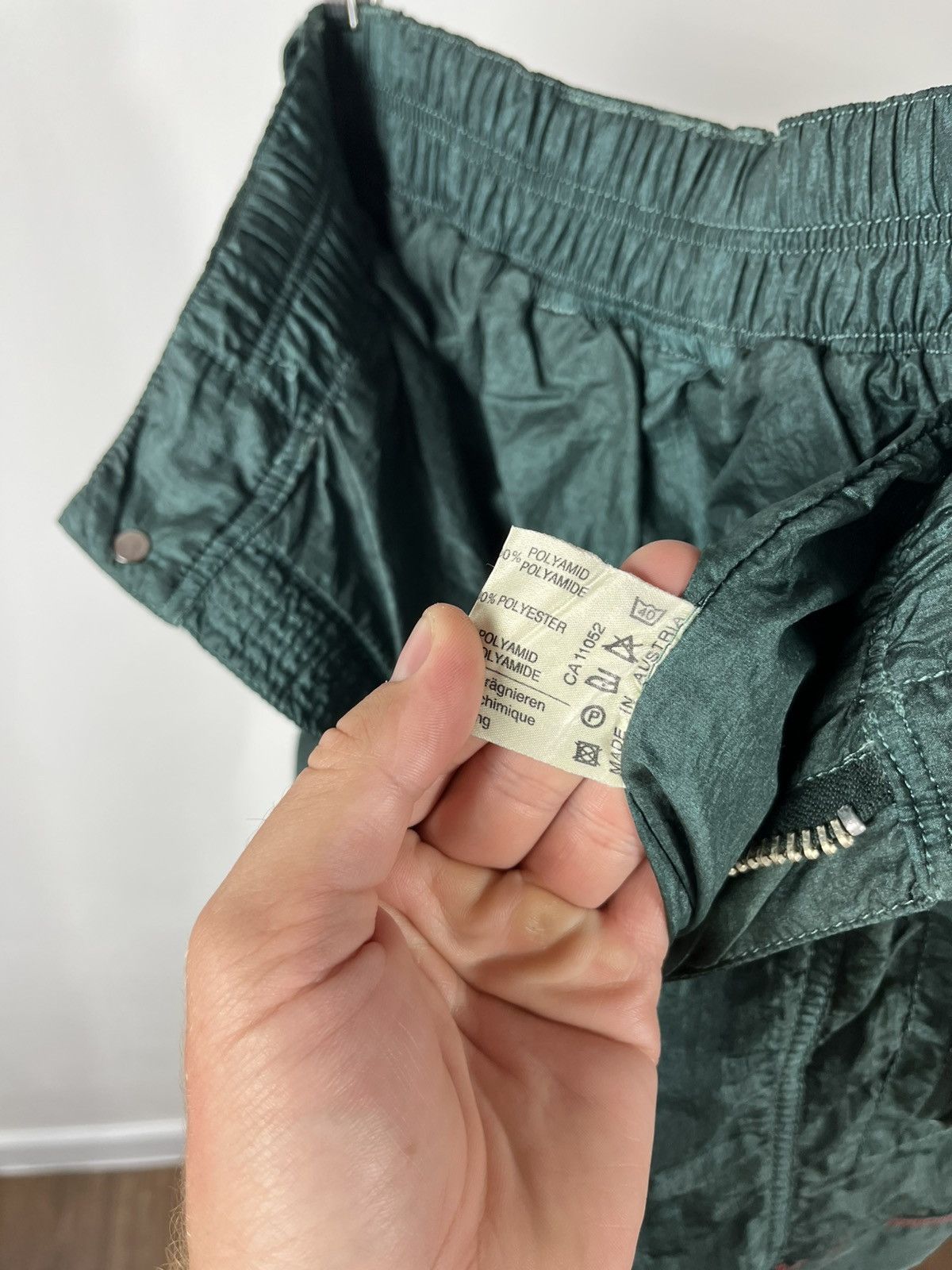 Vintage Vintage Ski Sunset Wear green nylon ski pants 50 Austria Size US 34 / EU 50 - 12 Thumbnail