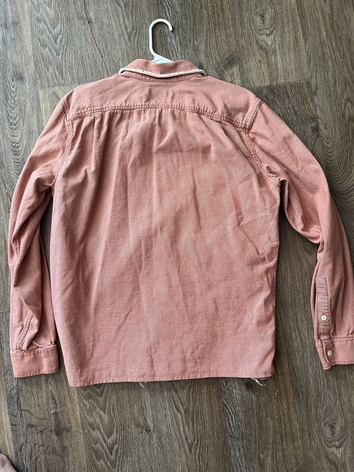 Eddie Bauer × Vintage Distressed Sun faded Eddie Bauer orange button down large Size US L / EU 52-54 / 3 - 4 Thumbnail