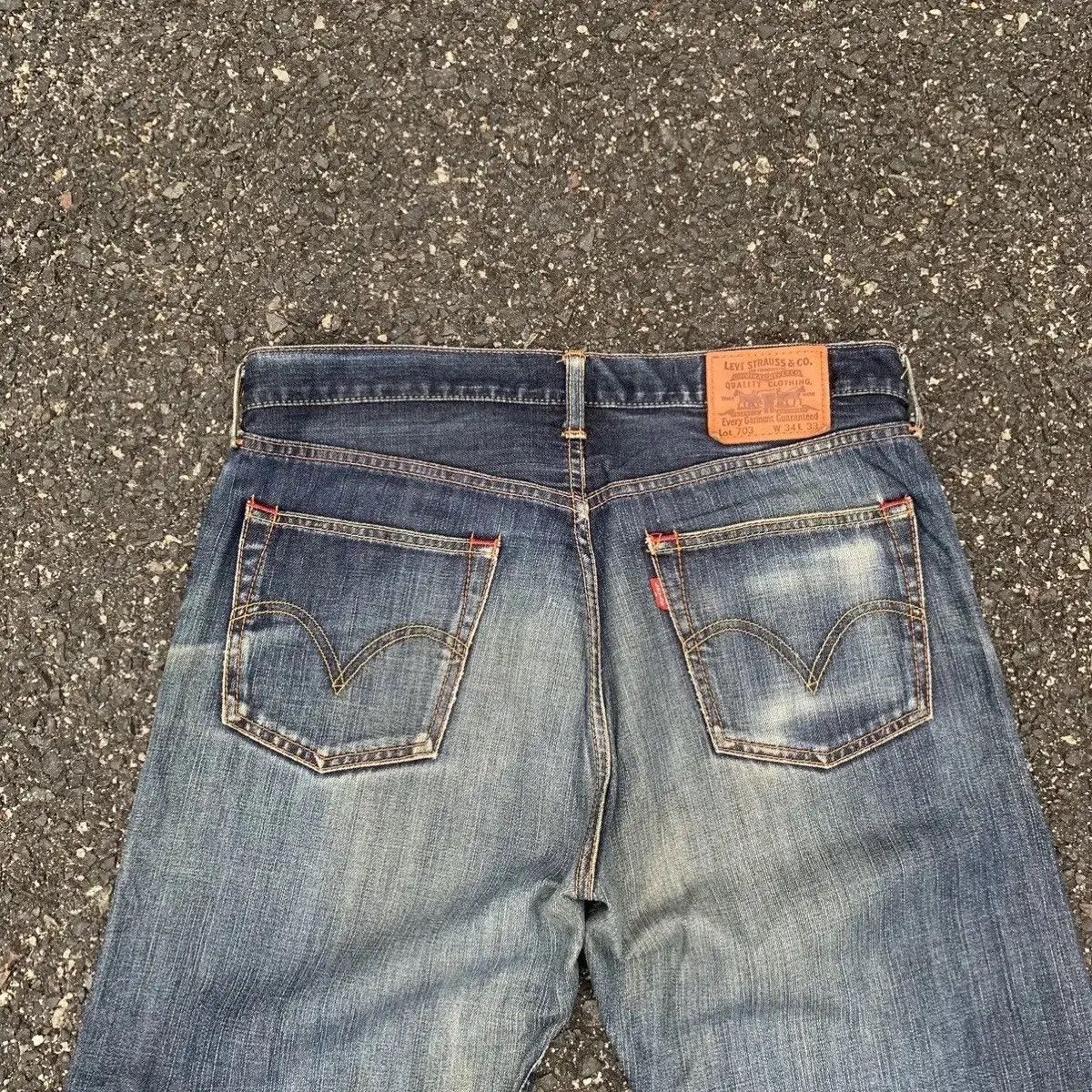 Levi's Levi’s LOT703 Distressed Denim Levis Sun Faded Jeans Pants Size US 34 / EU 50 - 12 Thumbnail