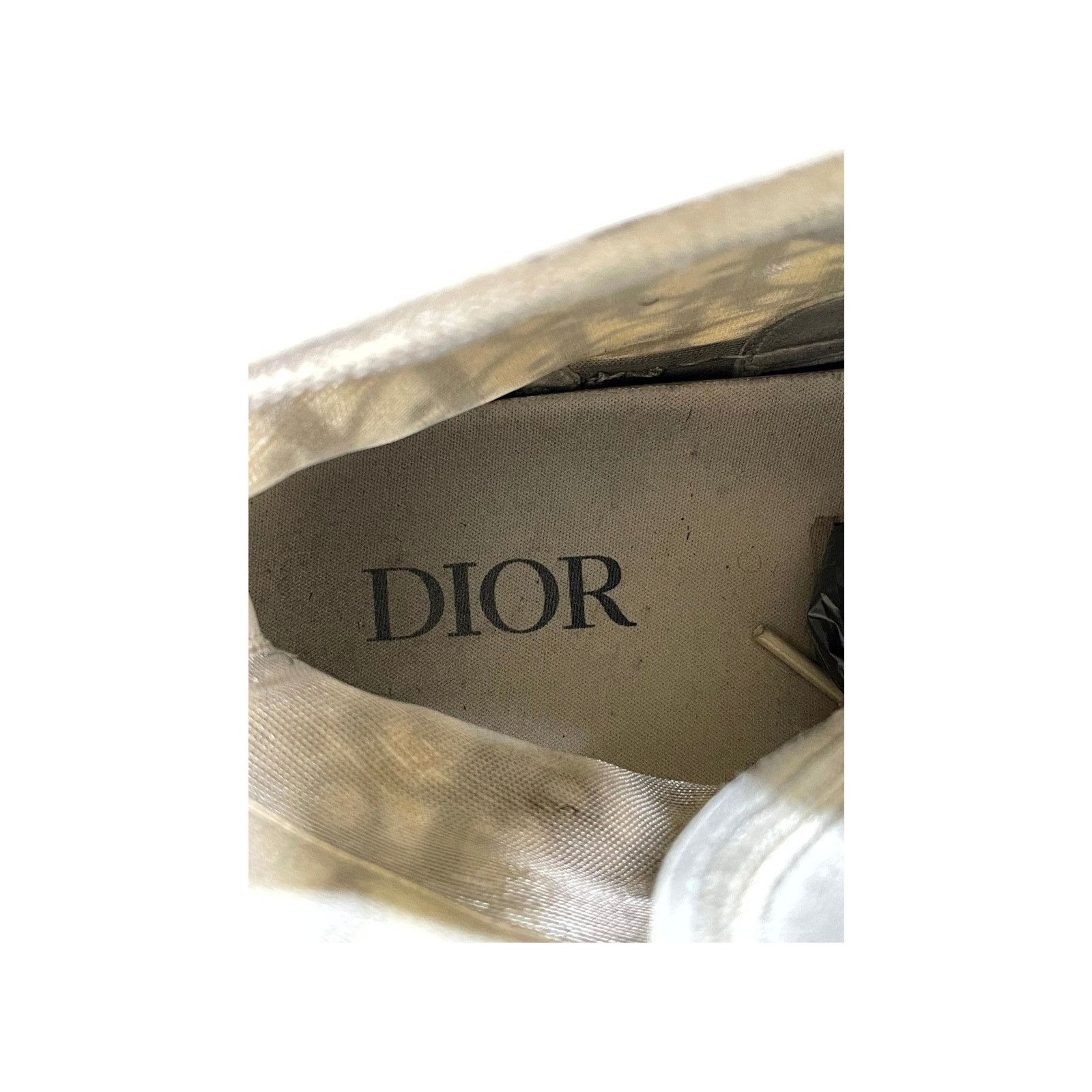 Dior Dior "B23 Monogram" (Yellowed) & White Sneakers Size US 14 / EU 47 - 7 Thumbnail