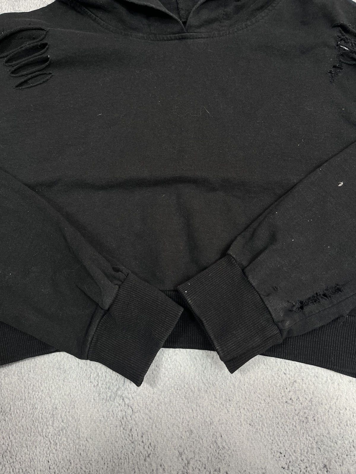 Vintage Vintage Y2K style Cropped hoodie Avant Garde opium S Size S / US 4 / IT 40 - 4 Thumbnail