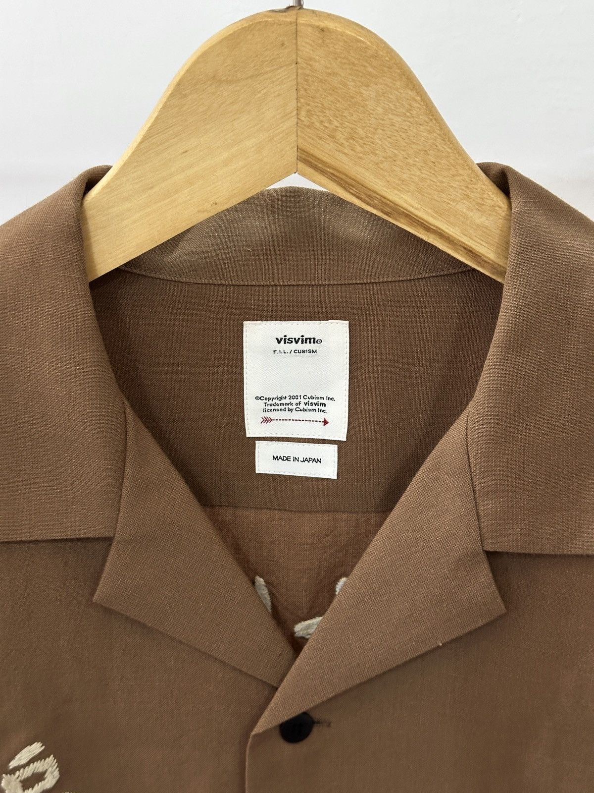 Visvim Visvim Sanko souvenir shirt 21SS "Brown" size 4 Size US XL / EU 56 / 4 - 3 Thumbnail