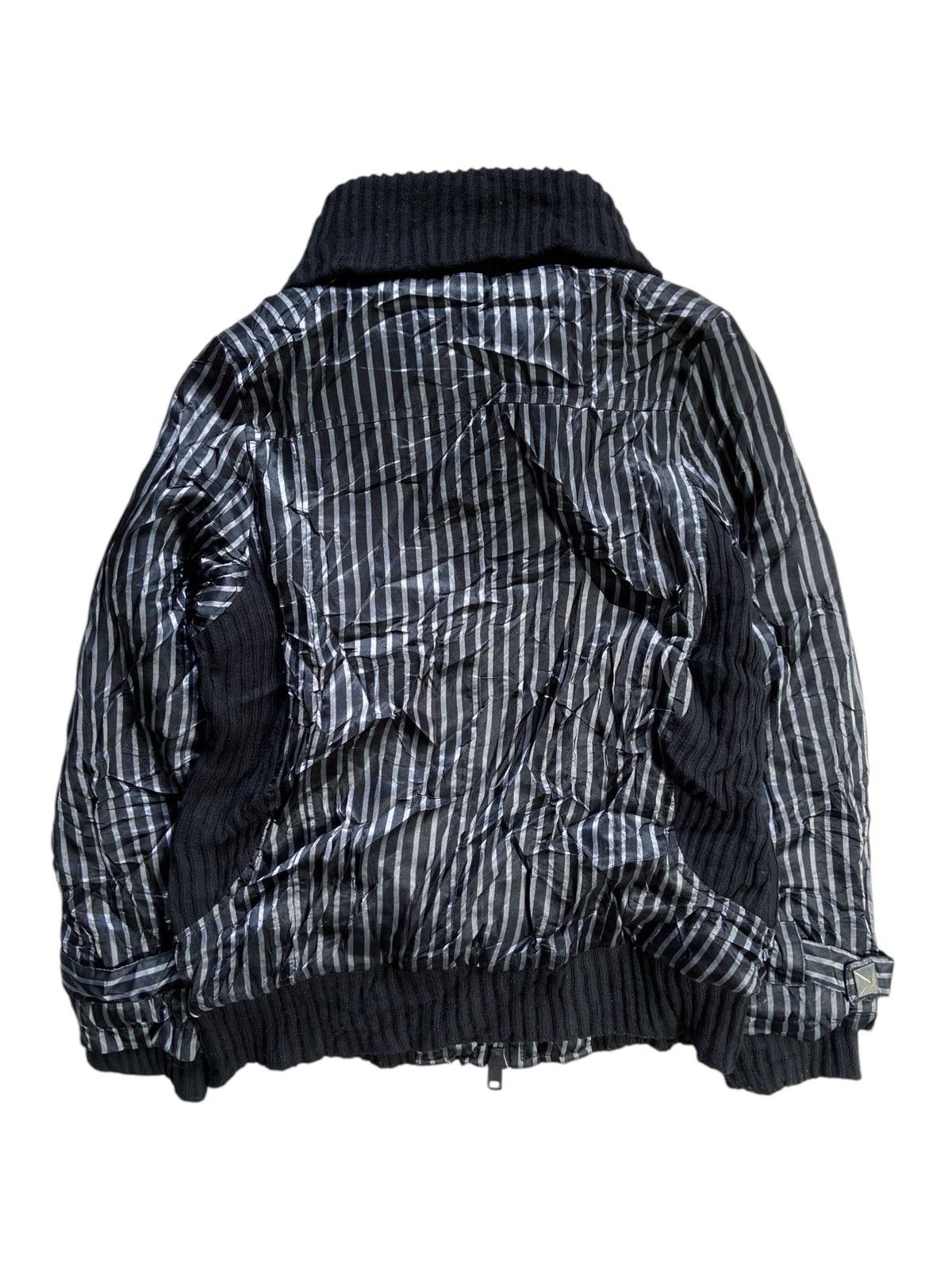 Japanese Brand JAPANESE PUNK DIG DEEP STRIPED JACKET Size US S / EU 44-46 / 1 - 14 Thumbnail