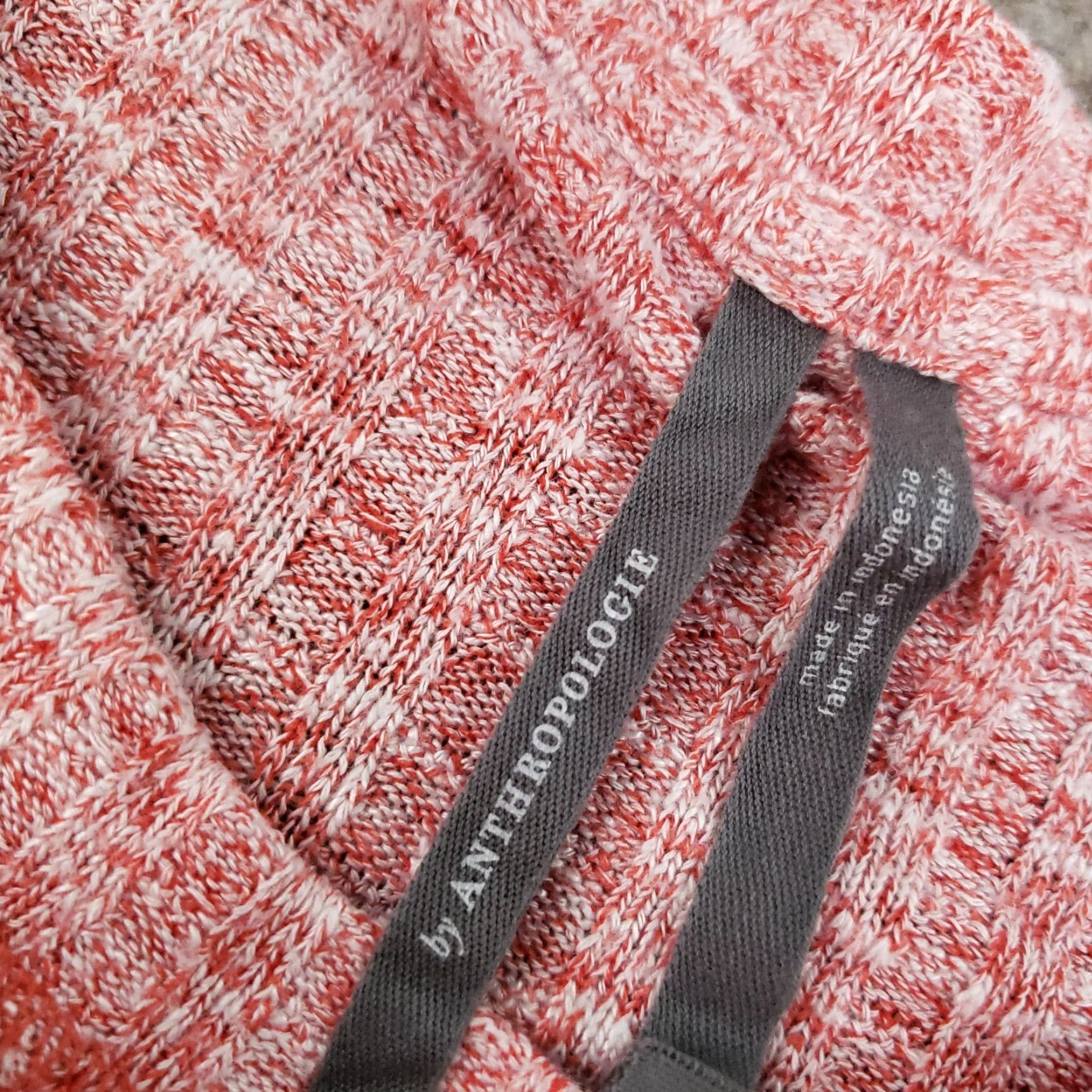 Anthropologie Anthropologie Sweater Womens Small Pink 3/4 Sleeve Knit Twist Front Ribbed Top Shirt Pullover Casual Lightweight Regular Size S Women Size S / US 4 / IT 40 - 5 Thumbnail