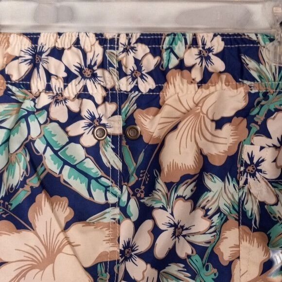 Lands' End Lands End XXL Mens Floral Swim Trunks Elastic Waist Drawstri Size US 44 / EU 60 - 6 Thumbnail
