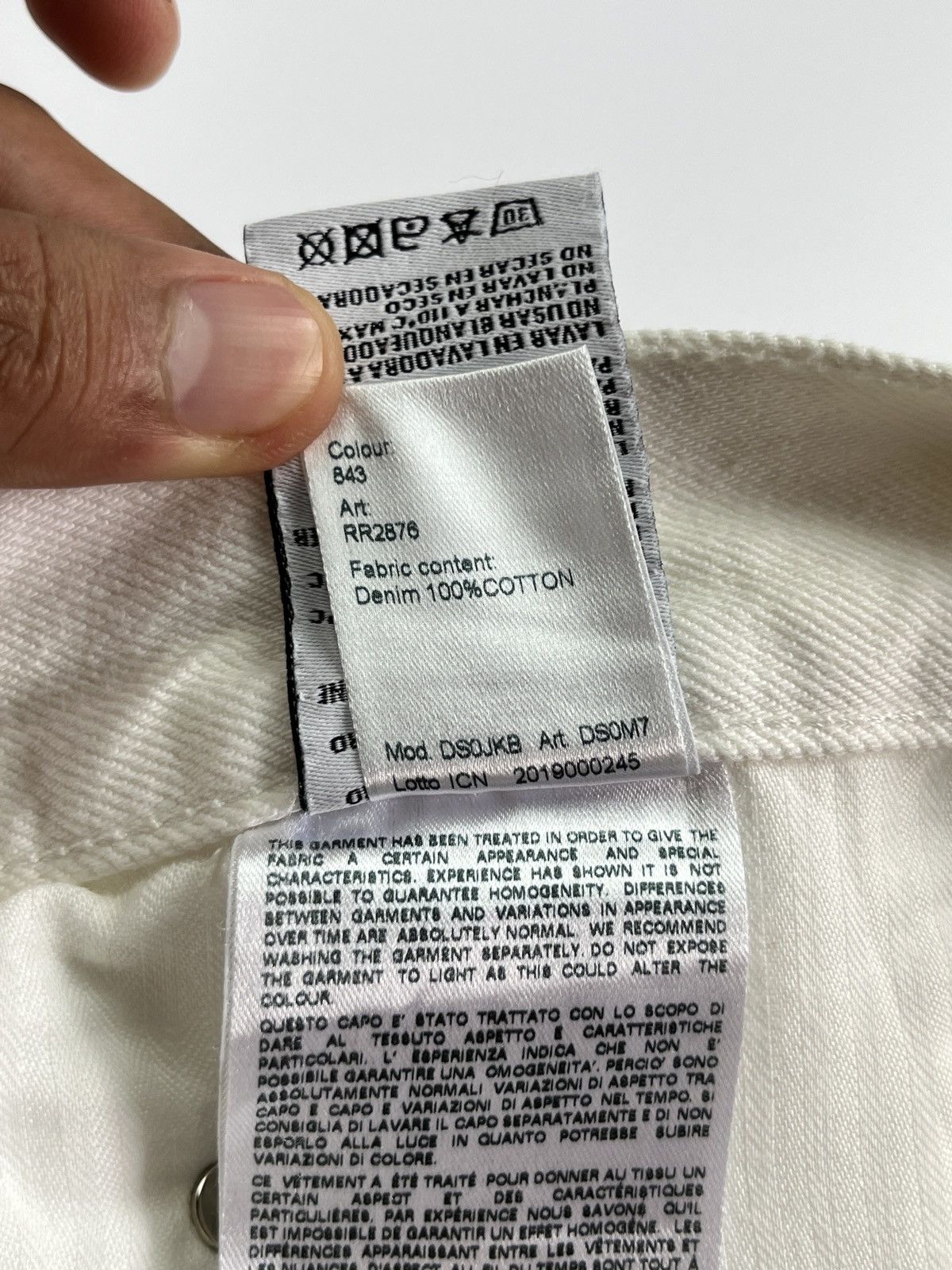 R13 R13 CROSS OVER SHORT Size 26" / US 2 / IT 38 - 12 Thumbnail
