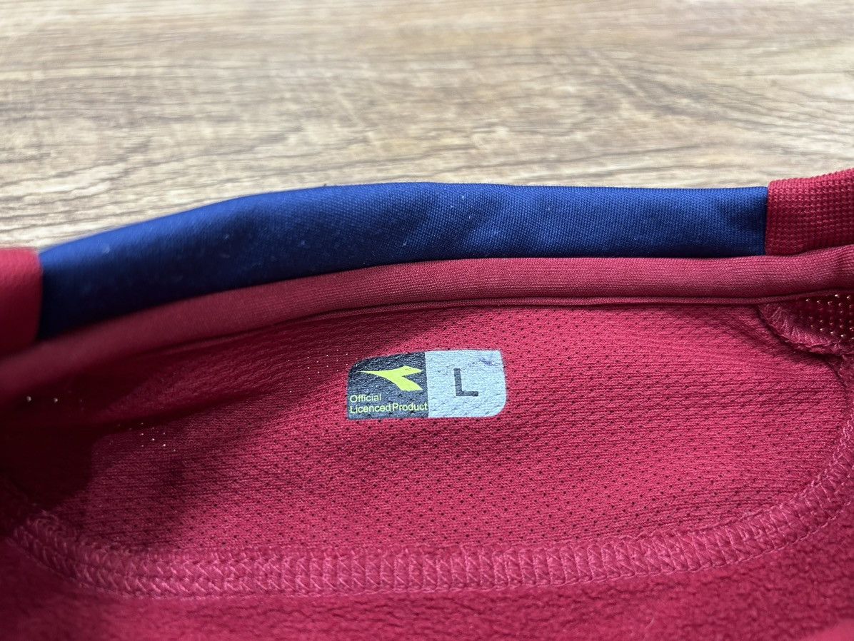 Diadora × Vintage Diadora Scotland Vintage Soccer Sweatshirt Size US L / EU 52-54 / 3 - 3 Thumbnail