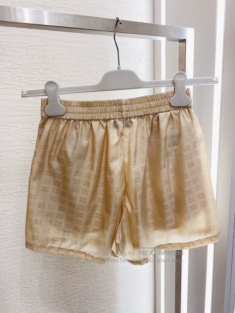 Miu Miu Miu Miu Size s Printed shorts Size 24" / US 00 / IT 34 - 3 Thumbnail