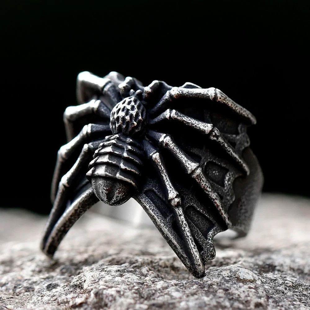 Jewelry Spider Ring Streetwear Jewelry Fashion Gift Size ONE SIZE - 5 Thumbnail