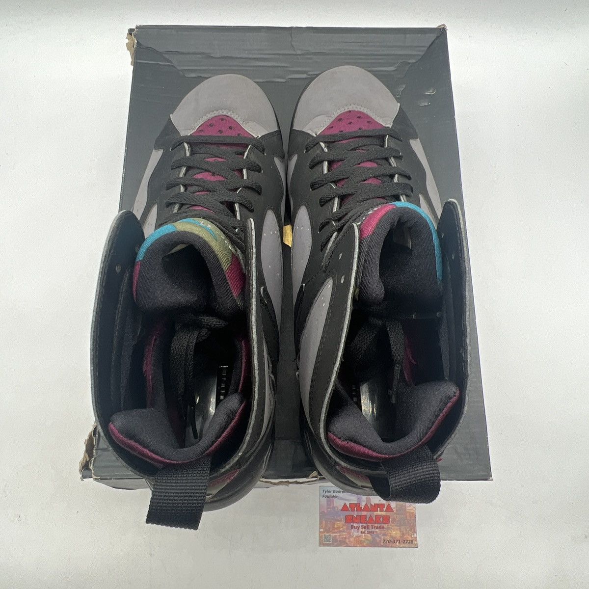 Jordan Brand Air Jordan 7 Bordeaux Size US 11.5 / EU 44-45 - 7 Thumbnail