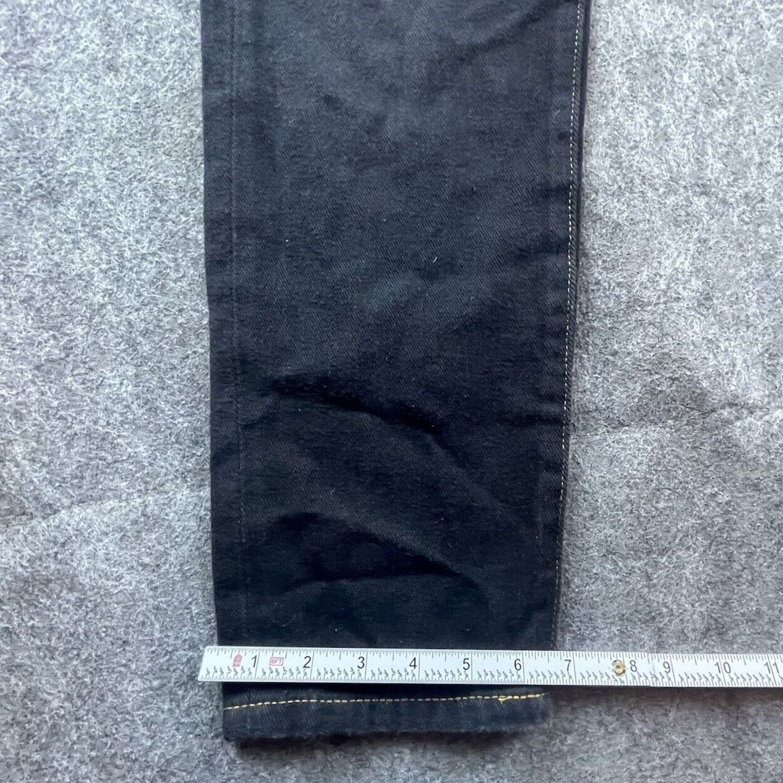Golf Wang Golf Wang Jeans Men 28 Black Straight Smiley Face Streetwear Size US 28 / EU 44 - 7 Thumbnail