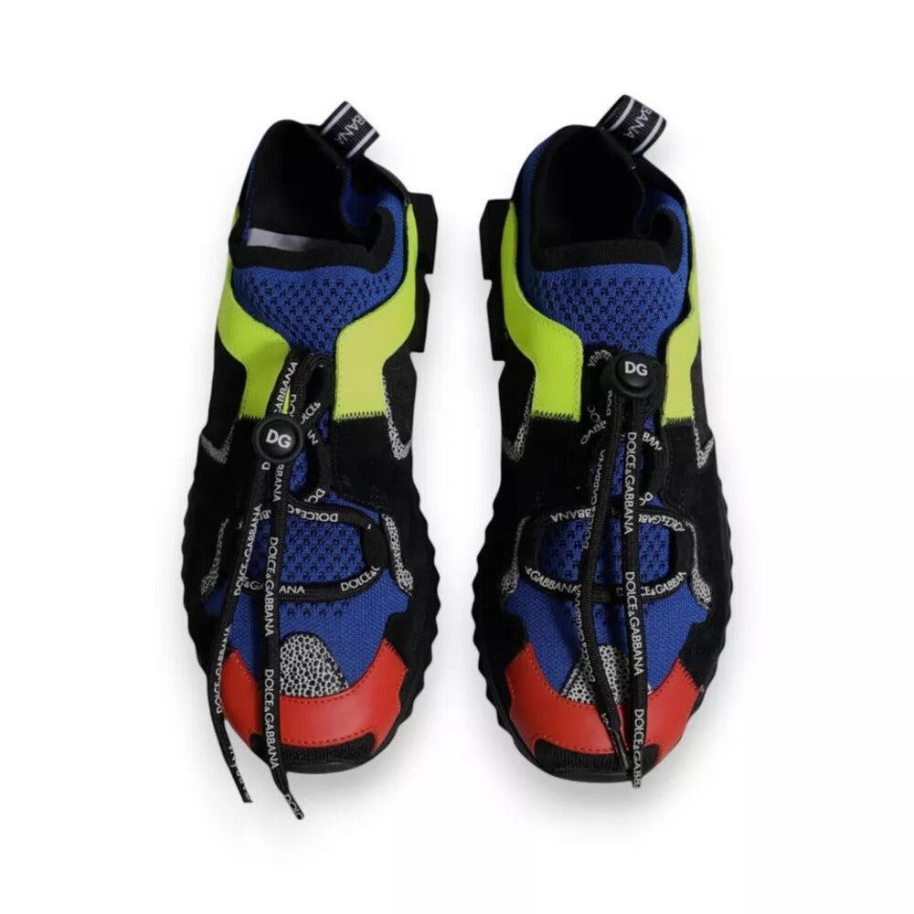 Dolce & Gabbana Dolce & Gabbana Multicolor Low Top Sorrento Sneakers Shoes Size US 9 / EU 42 - 6 Thumbnail