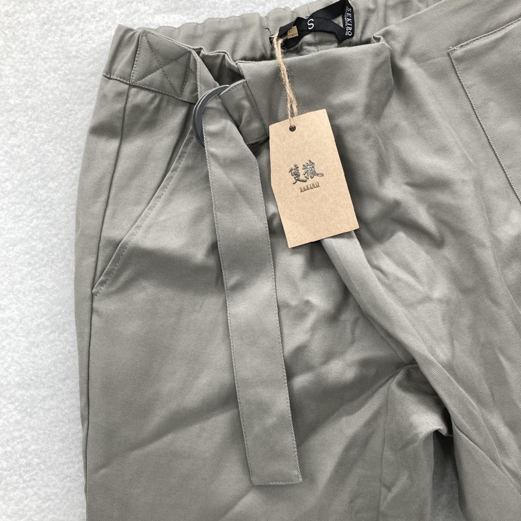 Vintage VINTAGE Ark/8 Sekiro Shinobi Tech Pants Mens S Gray Gull Techwear Jogger Shadows NWT Size US 29 - 4 Thumbnail