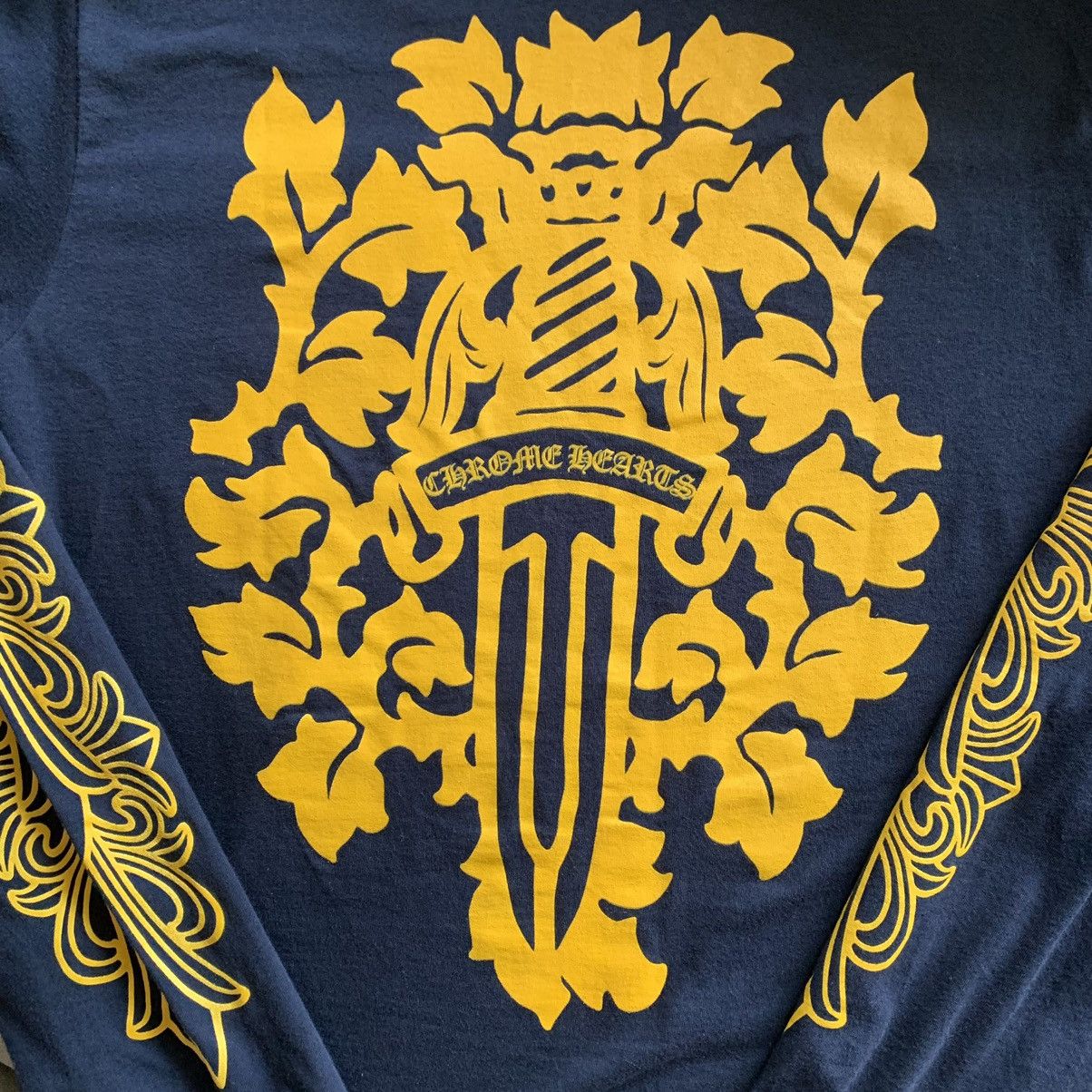 Chrome Hearts CHROME HEARTS LONG TEE V89 DAGGER Size US S / EU 44-46 / 1 - 8 Thumbnail