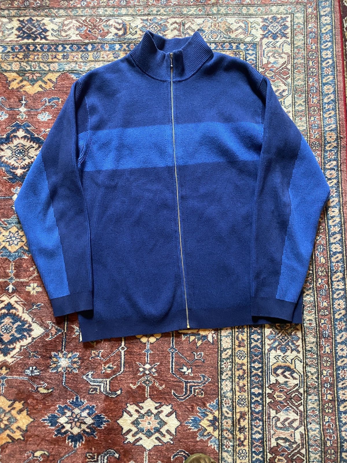 Supreme Blue Supreme Knit Sweater Size US S / EU 44-46 / 1 - 1 Thumbnail