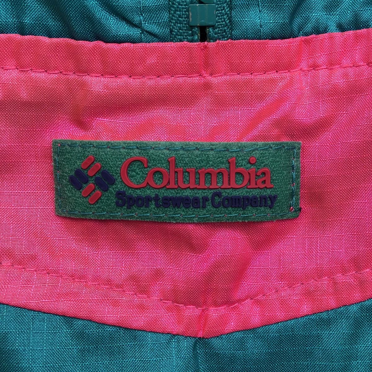 Columbia VTG Columbia Teal Colorblocked Half-Zip Windbreaker Jacket Size US M / EU 48-50 / 2 - 4 Thumbnail