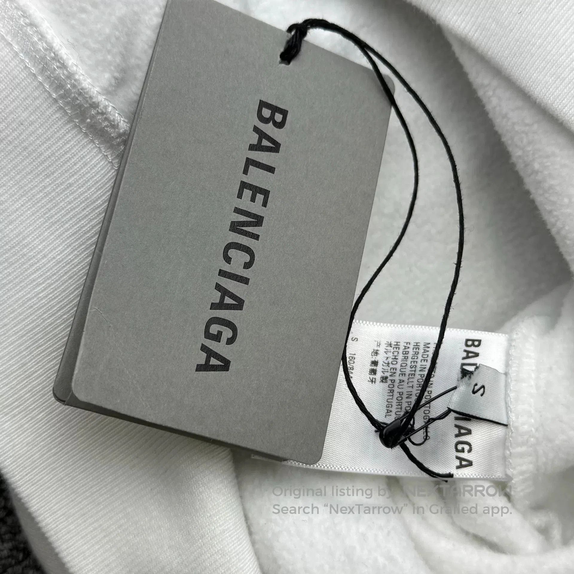Balenciaga Balenciaga Mosaic Logo Drawstring Hoodie. Size US S / EU 44-46 / 1 - 5 Thumbnail