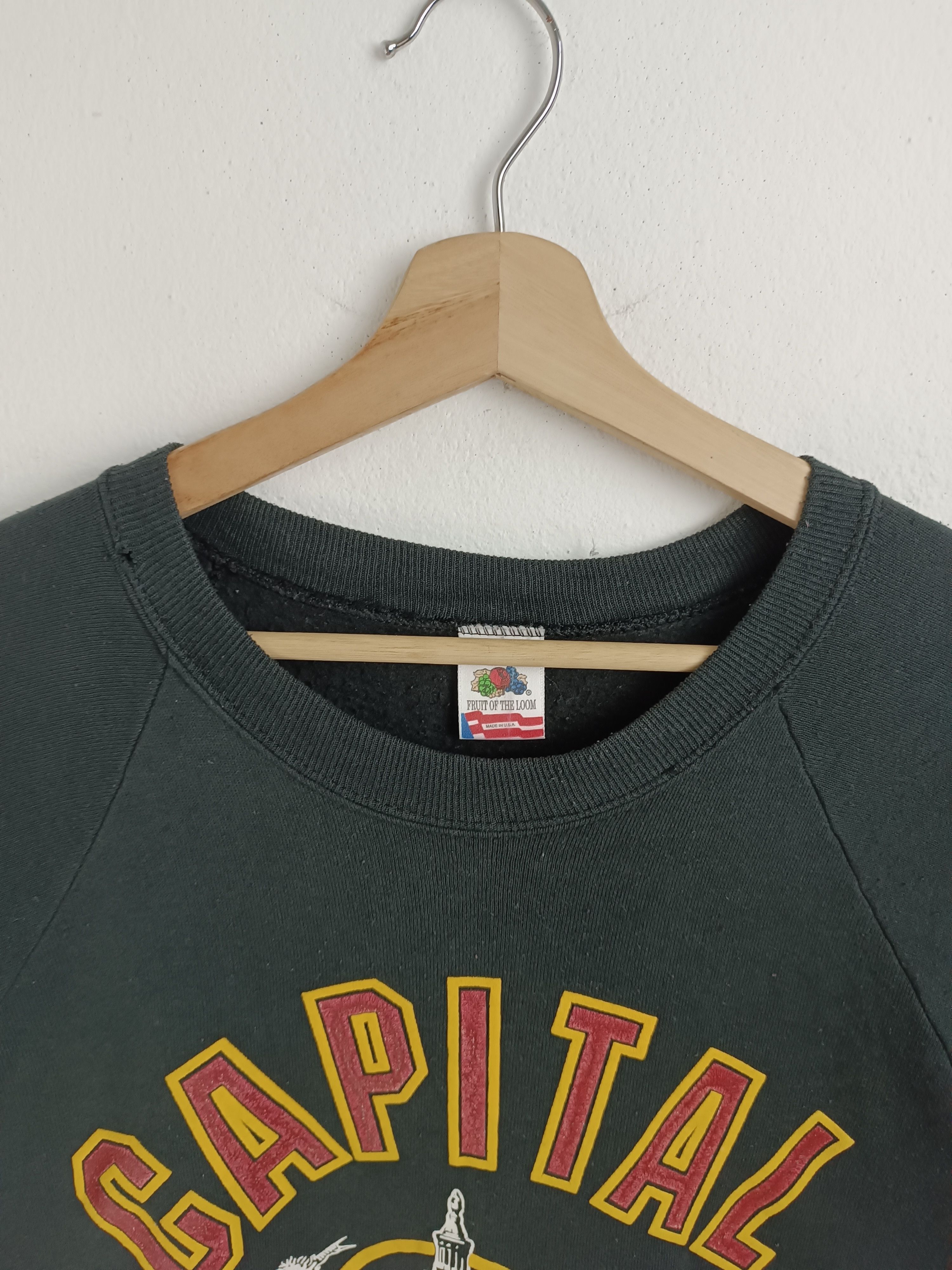 Vintage VINTAGE 90'S CAPITAL PUNISHMENT CREWNECK VERY RARE SWEATER Size US XL / EU 56 / 4 - 8 Thumbnail