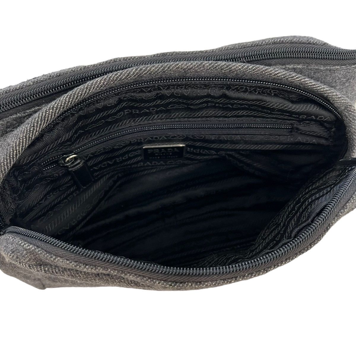 Prada Prada Wool Crossbody Belt Bag Size ONE SIZE - 6 Thumbnail