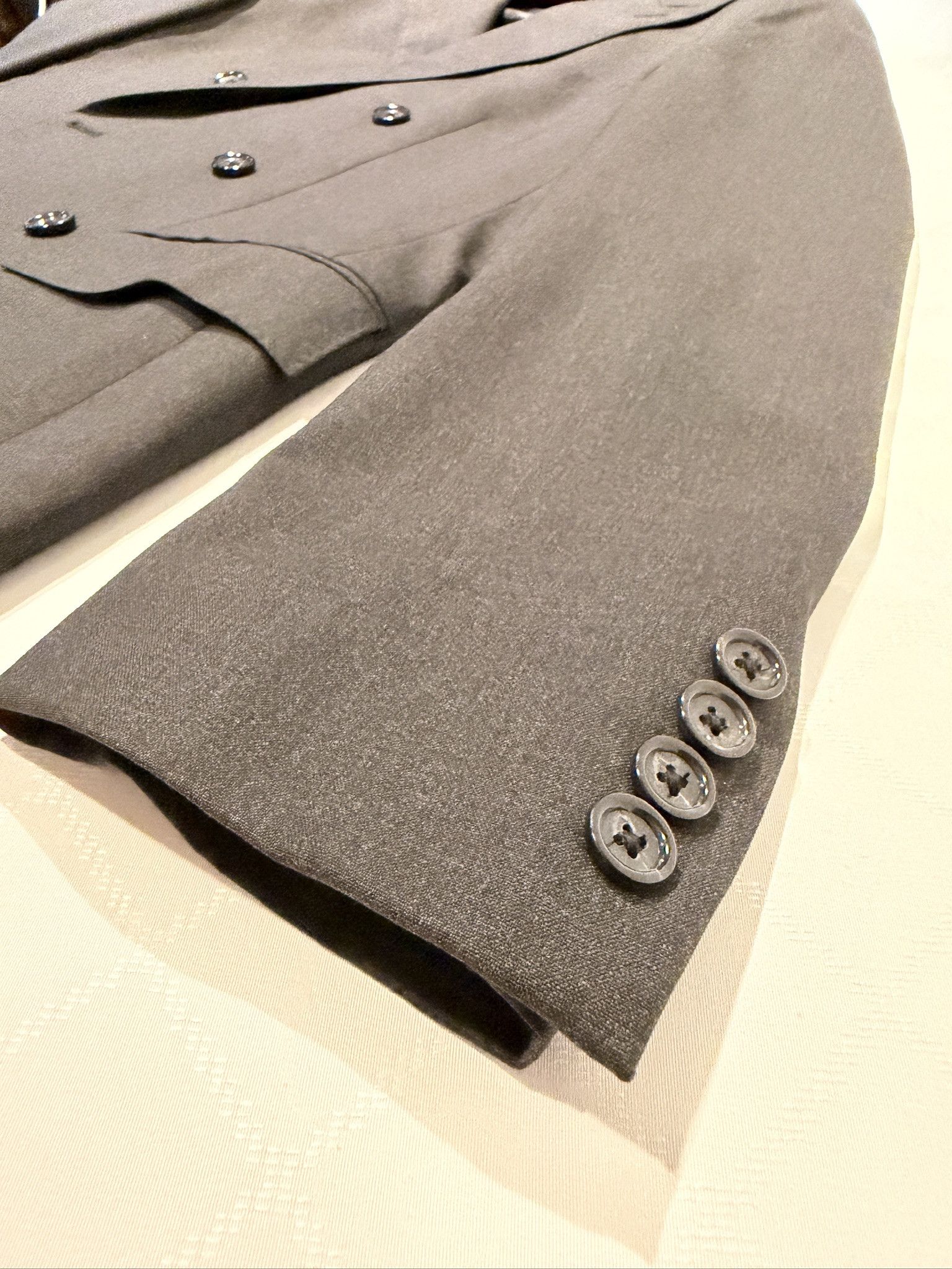 J.Crew J. Crew Dark Gray Ludlow Double-Breasted Suit 36S Size 36S - 6 Thumbnail