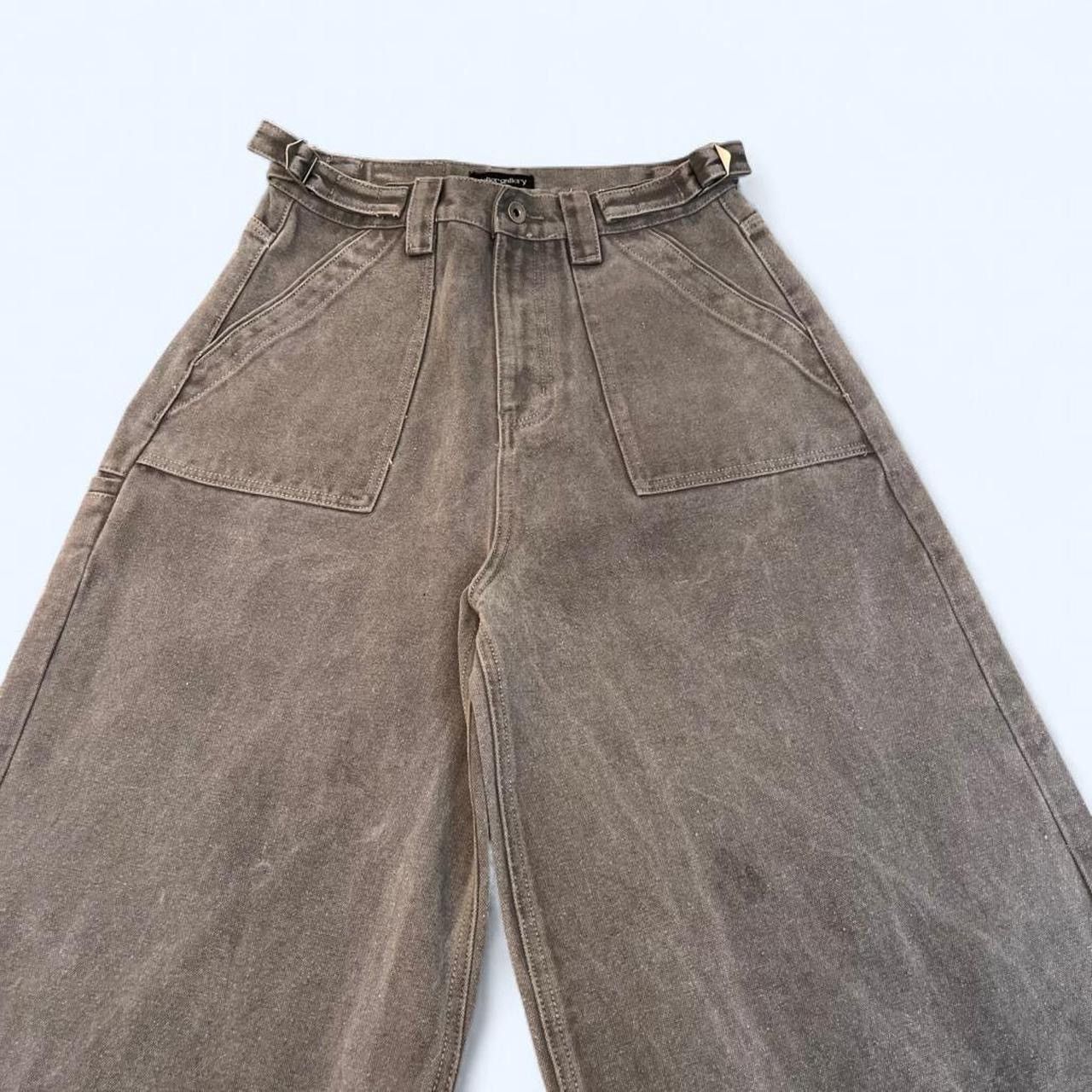 Etelier Gallery Etelier Gallery Tusk v2 denim object dyed grey wide leg Size US 28 / EU 44 - 3 Thumbnail