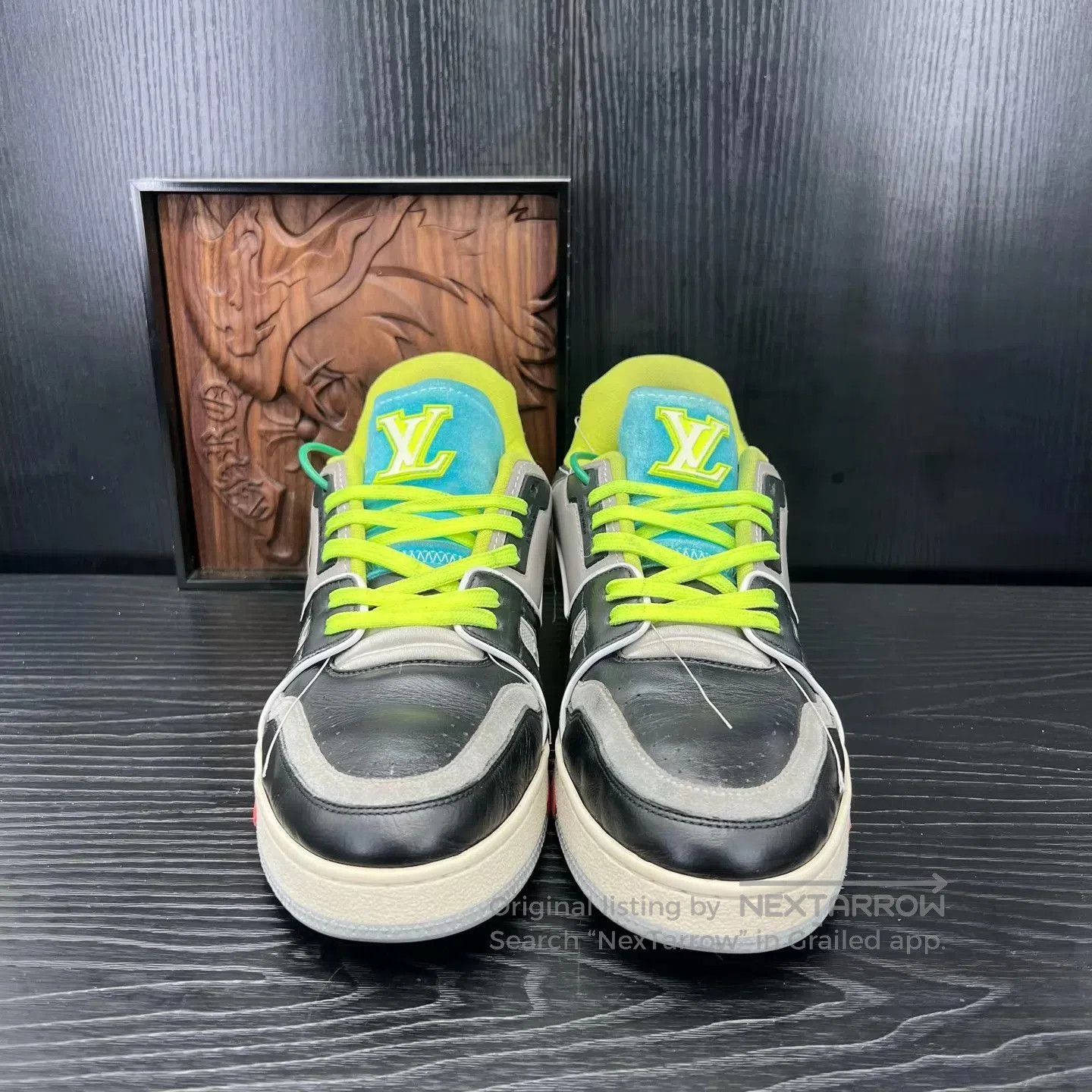 Louis Vuitton Multi Color Low-Top Sneakers Size 10.5. Size US 10.5 / EU 43-44 - 4 Thumbnail