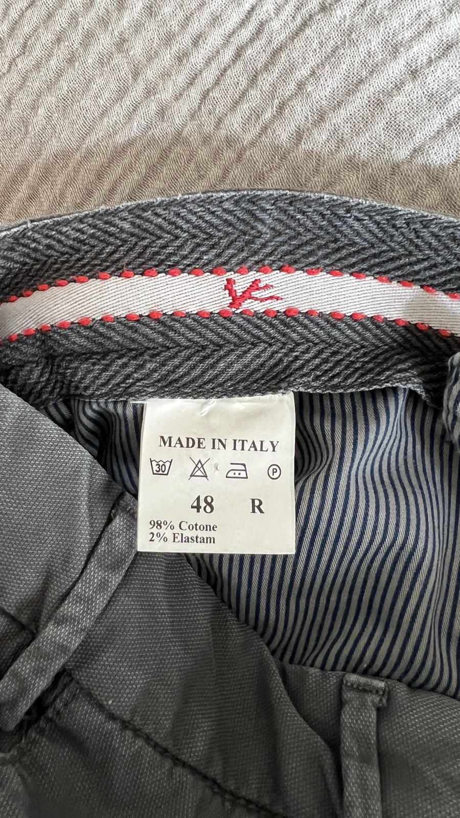 Isaia Isaia Canvas Cotton Chino Trousers Pants Size 48 Loro Piana Size US 32 / EU 48 - 6 Thumbnail