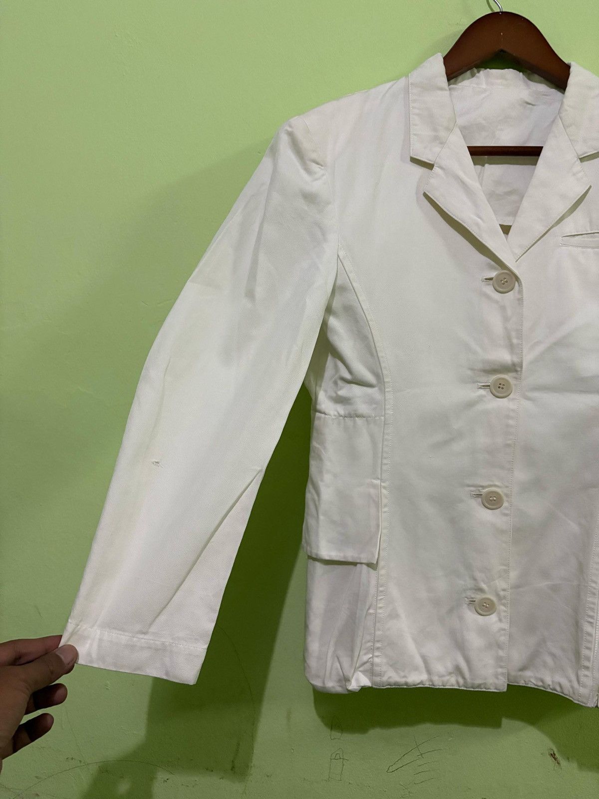 Yohji Yamamoto Yohji Yamomoto Jacket Size 44R - 2 Thumbnail