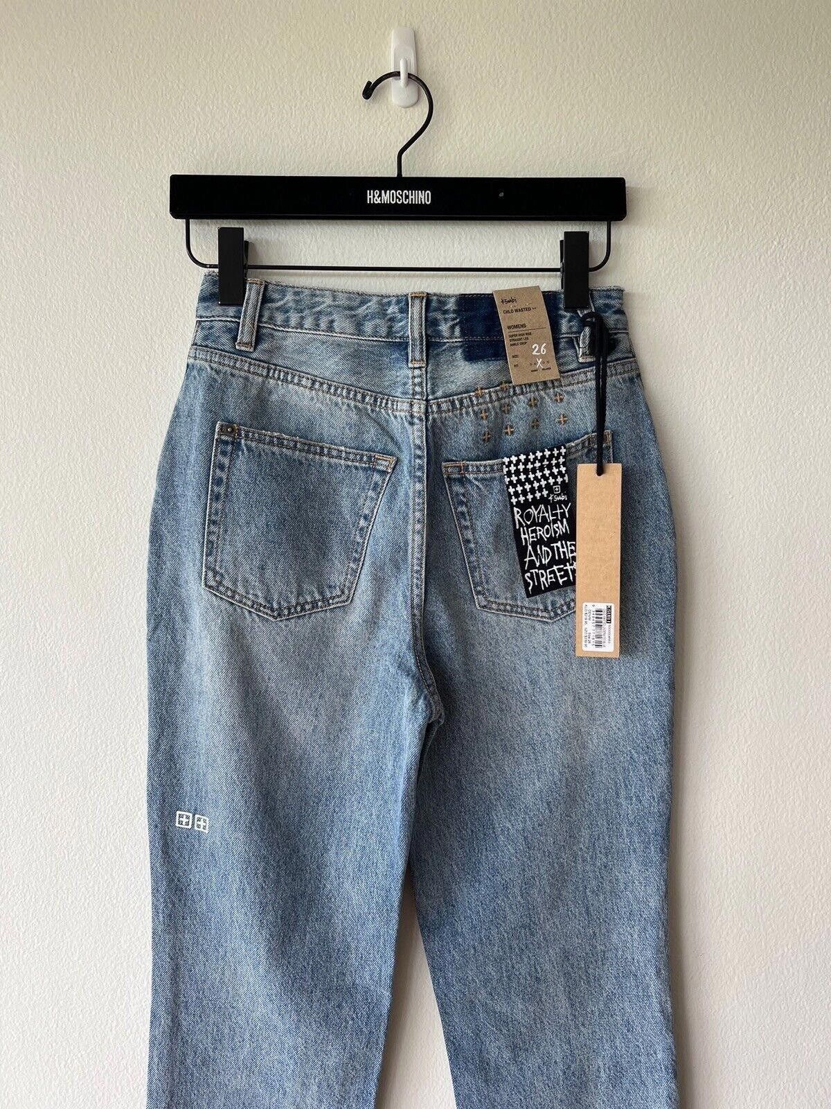 Ksubi new Ksubi womens denim jean chlo wasted small s 26 8 blue Size 26" / US 2 / IT 38 - 4 Thumbnail