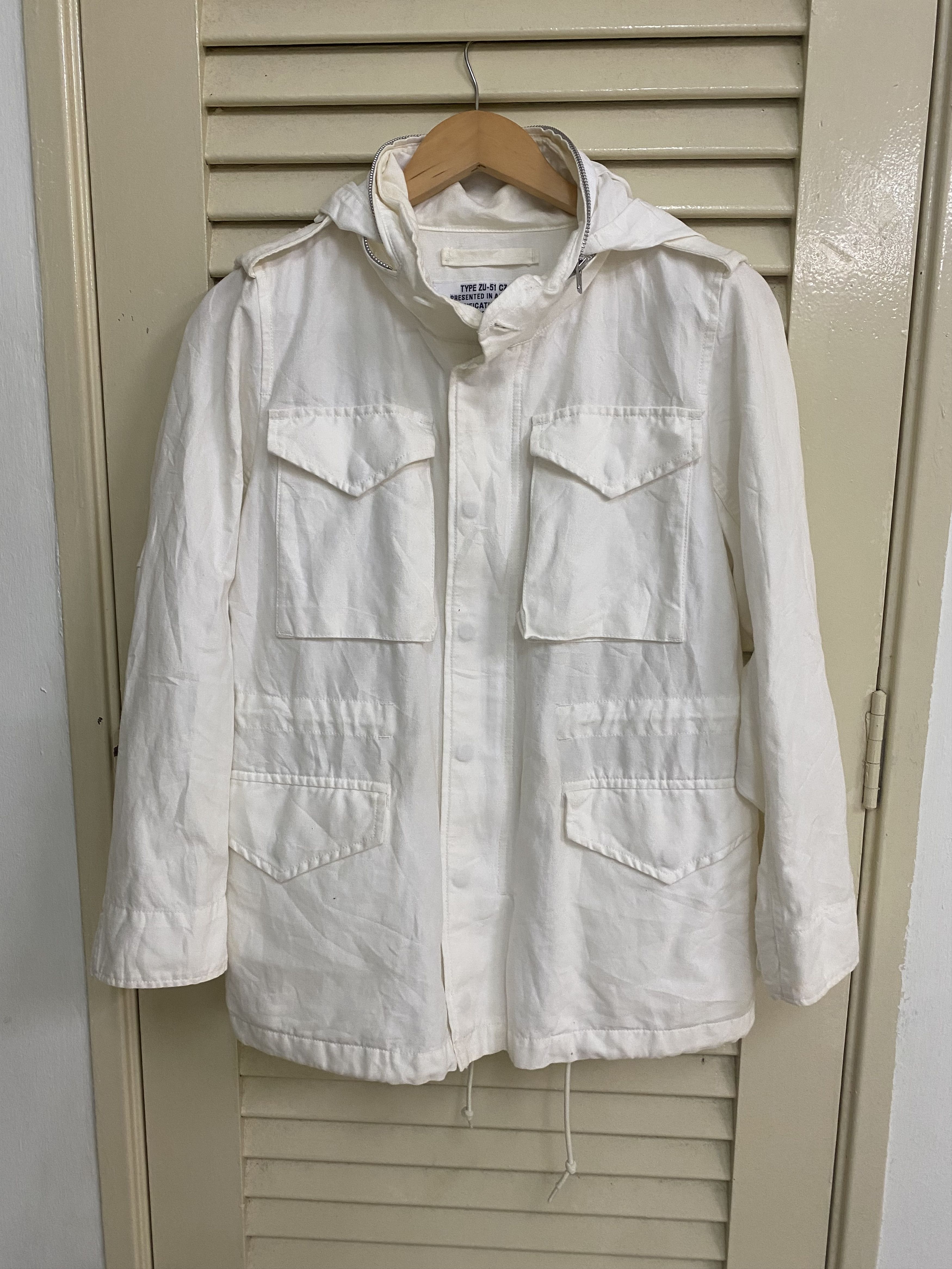 Issey Miyake AW08 Issey Miyake Zucca M65 Field Jacket Roll Up Hoodie Size US S / EU 44-46 / 1 - 1 Thumbnail