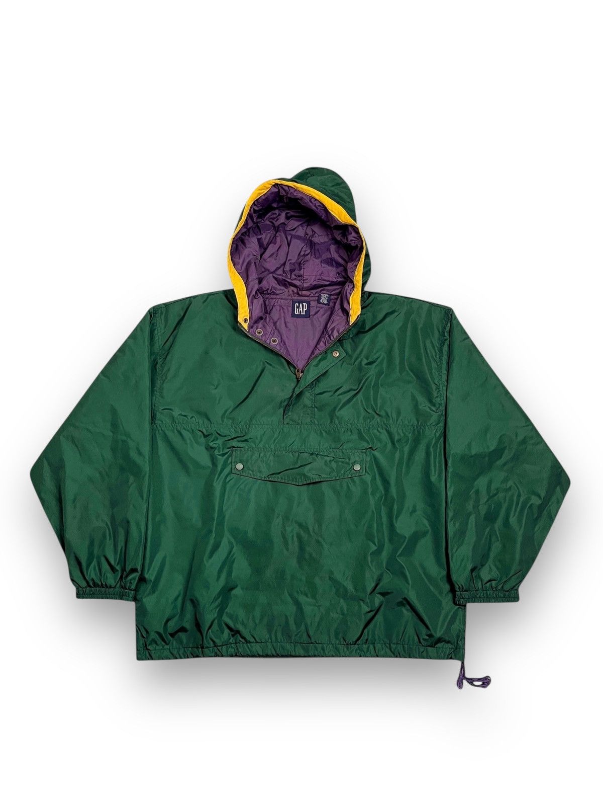 Gap 80s GAP Vintage Anorak Jacket Size US XL / EU 56 / 4 - 1 Thumbnail