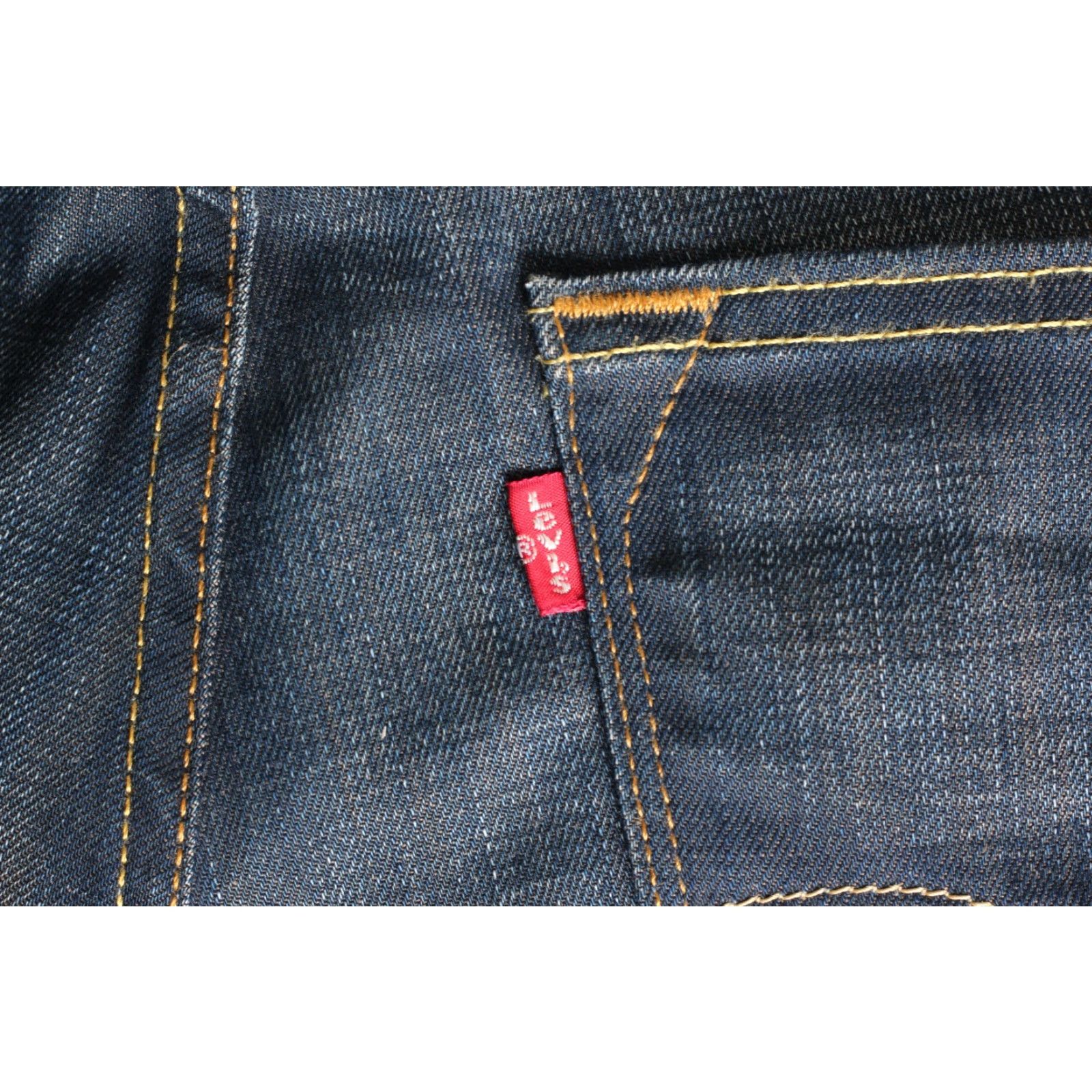 Levi's VINTAGE Levi’s 519 SLIM Jeans Men W32 L32 Stretch DZ7604 - Vintage 5-Pocket Denim Blue Slim fit jeans Mens 32x32 Size US 32 / EU 48 - 4 Thumbnail