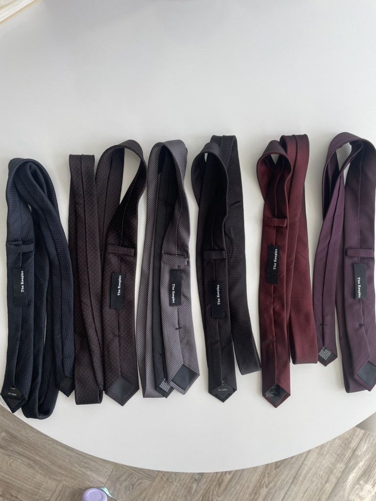 The Kooples The Kooples Skinny Silk Tie Set x6 Size ONE SIZE - 3 Thumbnail
