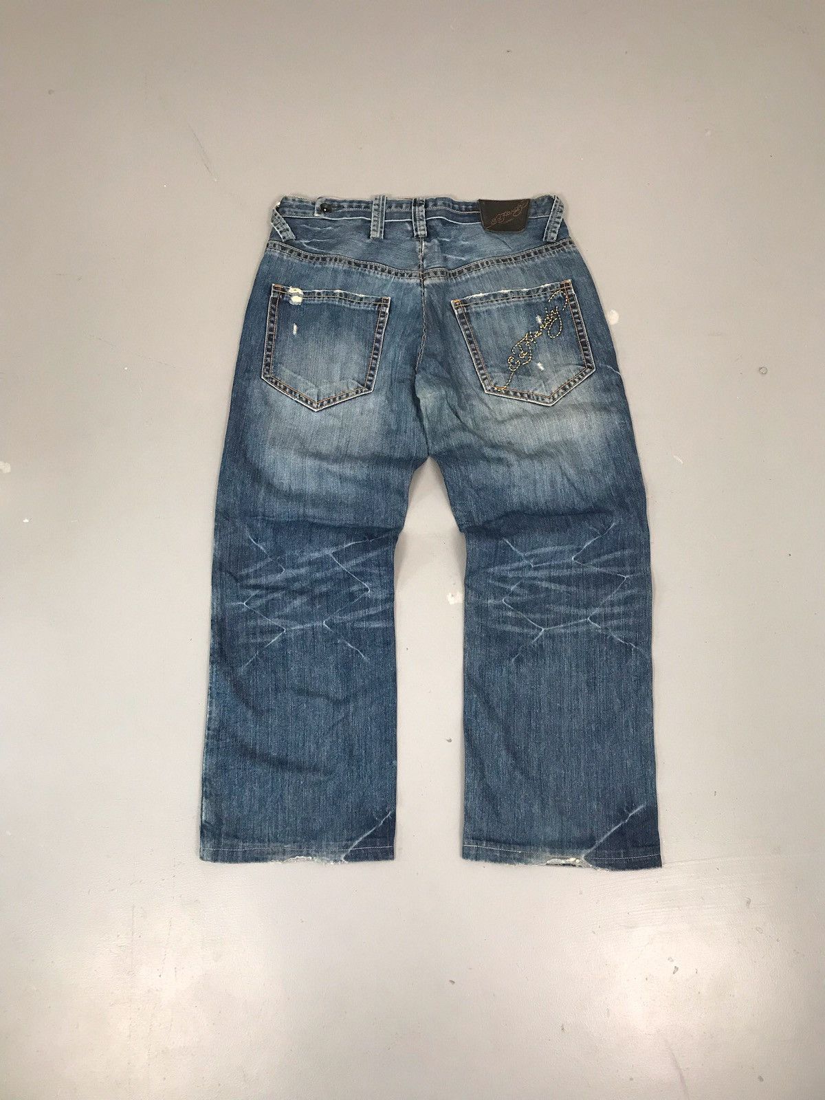 Ed Hardy × Vintage Vintage Edhardy tattoo denim Size US 36 / EU 52 - 5 Thumbnail