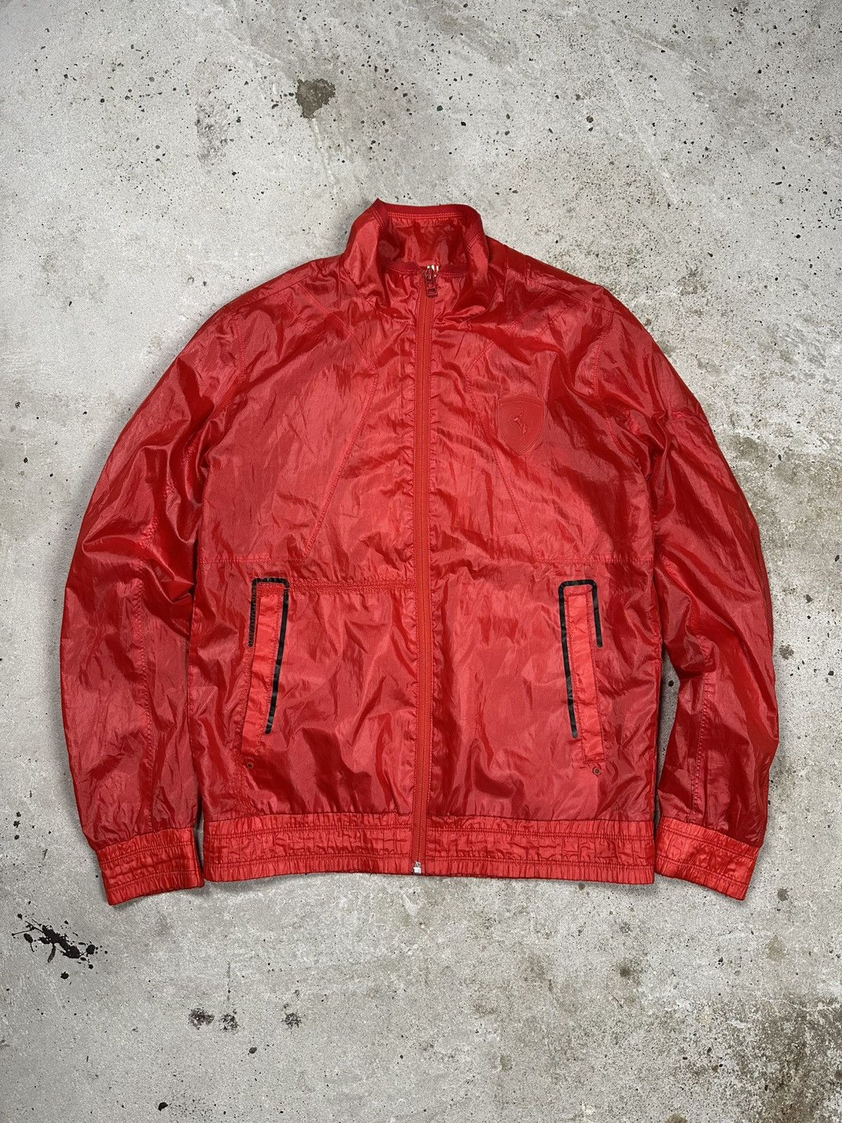 Ferrari × Puma Vintage Y2K Puma x Ferrari Scuderia Red Light Track Jacket Size US M / EU 48-50 / 2 - 1 Thumbnail