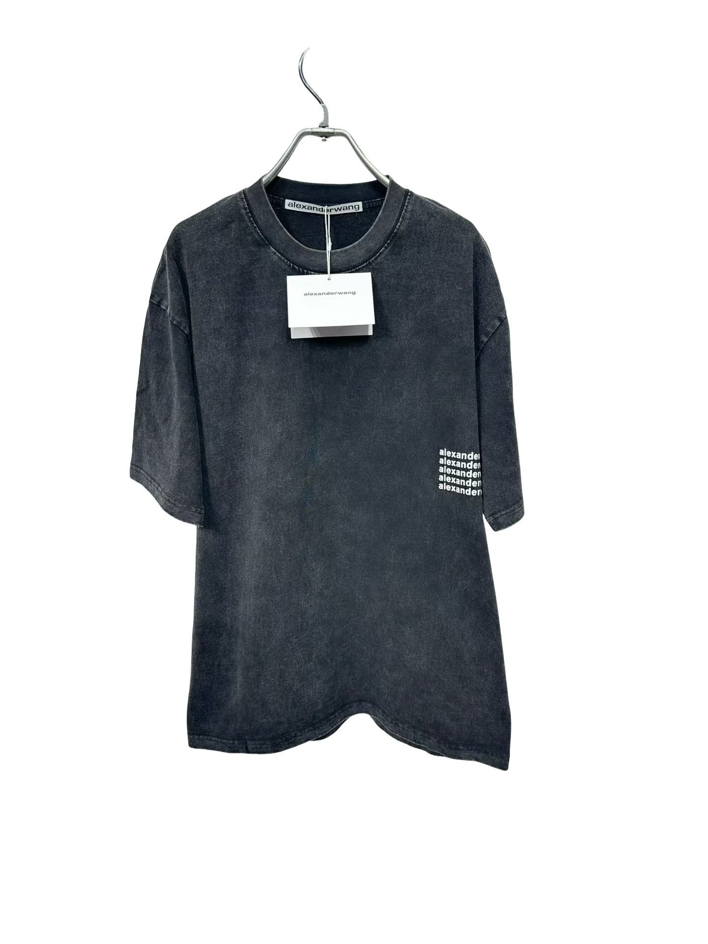 Alexander Wang Alexander Wang Washed Barrage Logo T-Shirt Size S Size US S / EU 44-46 / 1 - 1 Thumbnail